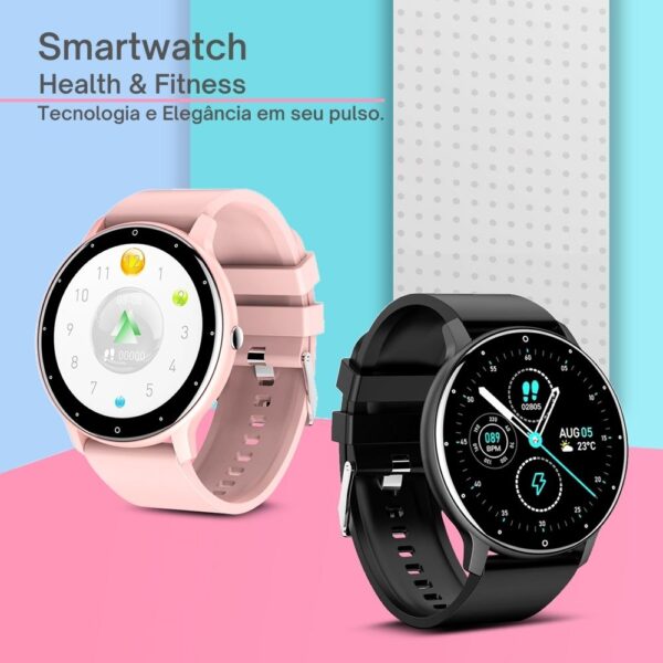 Smart Watch Bluetooth com Tela Touch Screen, certificação IP67 à Prova d'água para Android iOS - Image 2