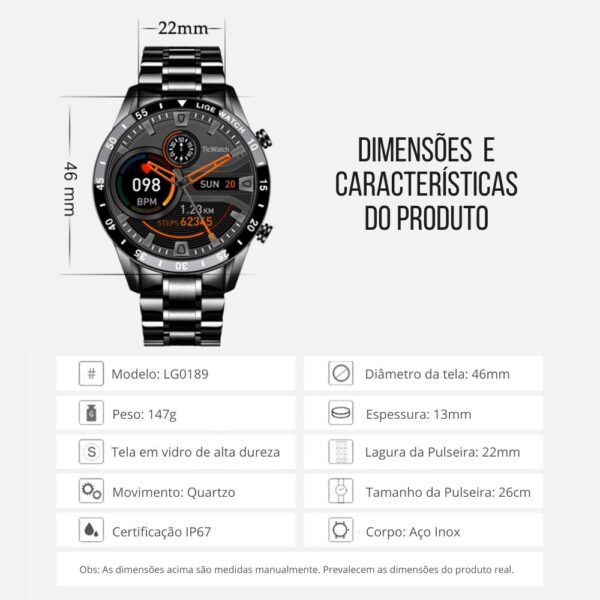Smartwatch Modern Steel - Image 11