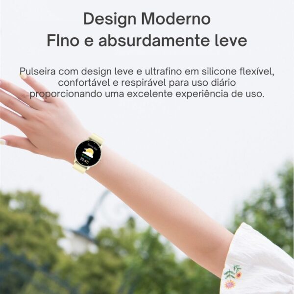 Smart Watch Bluetooth com Tela Touch Screen, certificação IP67 à Prova d'água para Android iOS - Image 3