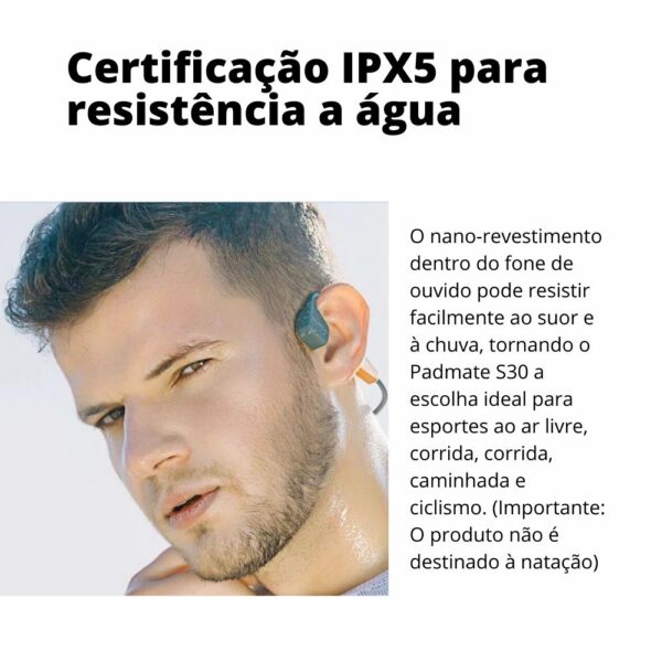 Padmate S30 - Fone de Ouvido de Condução Óssea - Image 7