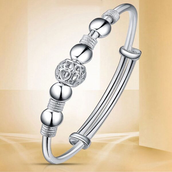 Pulseira Charm Silver em Prata 925 Ajustável - Image 2