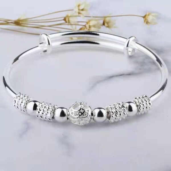 Pulseira Charm Silver em Prata 925 Ajustável - Image 3