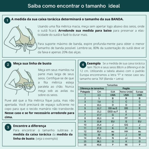 Sutiã TS Comfort Plus® - Kit 3 un - Image 17