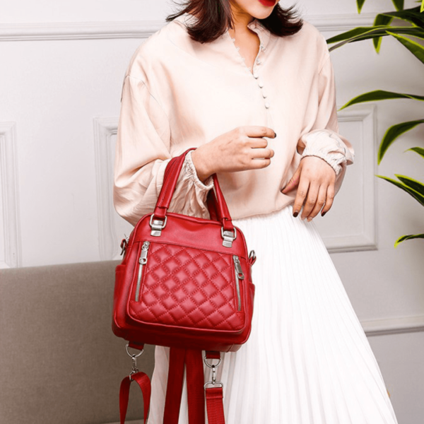 Bolsa Feminina Multi Função (Mochila, Shoulder Bag e Bolsa de Mão) - Image 7