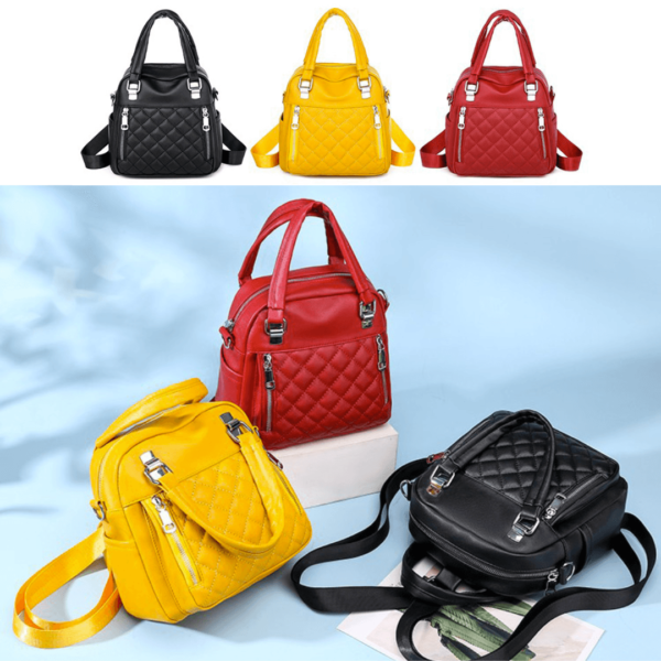 Bolsa Feminina Multi Função (Mochila, Shoulder Bag e Bolsa de Mão) - Image 8