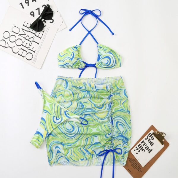 Conjunto Biquini e Saia Tie Dye - TS Ayla - Image 3